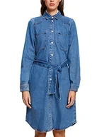 Sukienki - ESPRIT Sukienka damska 023EE1E320, 903/BLUE Light WASH, S, 903/Blue Light Wash, S - miniaturka - grafika 1