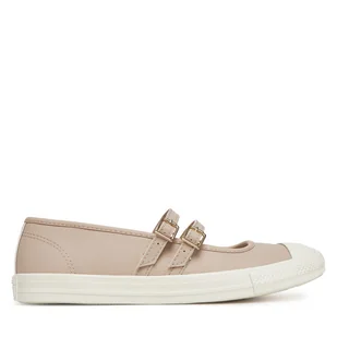 Baleriny Converse Chuck Taylor All Star Dainty Mary Jane A11491C Beżowy - Trampki damskie - miniaturka - grafika 1