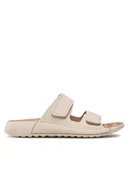 Klapki i japonki damskie - ECCO Klapki 2ND Cozmo W 20682302378 Beżowy - miniaturka - grafika 1