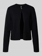 Swetry damskie - Kurtka z dzianiny o kroju regular fit z mieszanki wiskozy model ‘ORINA’ - miniaturka - grafika 1
