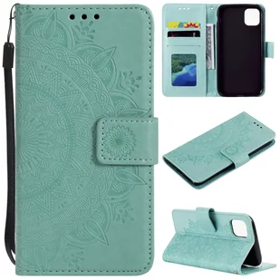 Pokrowiec König Design kompatybilny z Apple iPhone 14 pokrowiec ze skóry syntetycznej na telefon komórkowy - Etui na telefon komórkowy zielone - Etui i futerały do telefonów - miniaturka - grafika 1
