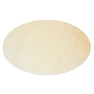 Dywaniki łazienkowe - Dywanik łazienkowy Skin 80x50 owal ecru - miniaturka - grafika 1