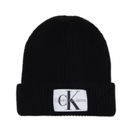Czapki męskie - CALVIN KLEIN JEANS Czapka | z dodatkiem wełny - miniaturka - grafika 1