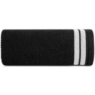 Ręczniki - Ręcznik Madlen (09) Czarny 70 x 140 cm - miniaturka - grafika 1