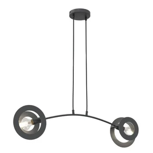 Euforia lampa wisząca 2xE27 czarna 1413/2 - Lampy sufitowe - miniaturka - grafika 1