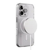 Etui i futerały do telefonów - Crong Clear MAG Pro - Etui iPhone 16 Pro Max MagSafe (biały) - miniaturka - grafika 1