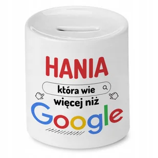 Skarbonka Dla Hani na Urodziny Idealny Prezent z Nadrukiem ze Zdjęciem - Skarbonki - miniaturka - grafika 1