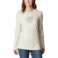 Odzież trekkingowa damska - Koszulka z długiem rękawem Damska Columbia Hidden Haven LS Tee Longsleeve - miniaturka - grafika 1