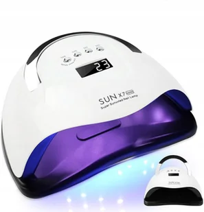 Lampa do lakierów hybrydowych LED+UV R2 X7 220 W biały - Lampy UV do paznokci - miniaturka - grafika 1