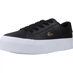 Lacoste 45CFA0013, Vulcanized Trampki damskie, BLK/WHT, 40.5 EU, Blk Wht, 40.5 EU - Trampki damskie - miniaturka - grafika 1