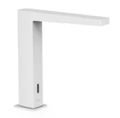 Baterie umywalkowe - Bateria umywalkowa TRES Slim Exclusive Elektroniczna Biel Matowa 20261320BM - miniaturka - grafika 1