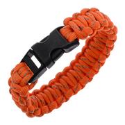 Bransoletki - Bransoletka Paracord BCB 9 cali Orange (CM073OR) - miniaturka - grafika 1