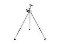 Statywy fotograficzne - Statyw Stołowy 3-Fazowy / 120-200Mm / Srebrny / Z Głowicą 3D - miniaturka - grafika 1