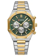 Zegarki męskie - ZEGAREK MĘSKI CURREN 8440 CHRONOGRAF (zc047c) + BOX - miniaturka - grafika 1