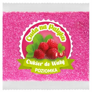 Cukier POZIOMKOWY 100g saszetka - Cukier i słodziki - miniaturka - grafika 1