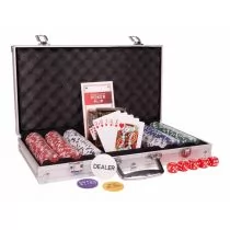 Cartamundi Żetony do Pokera w walizce aluminiowej - Gry karciane - miniaturka - grafika 1
