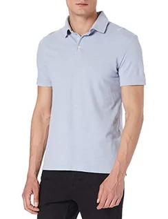 Koszulki męskie - s.Oliver Męski T-shirt 130.10.103.130.2100852, jasnoniebieski melanż, L, jasnoniebieski (light blue melange), L - grafika 1