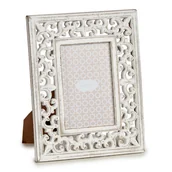 Ramki na zdjęcia - Ramka na zdjęcia w drewnianej, zdobionej ramie LIRA, 19,6 x 11,5 x 24,5 cm - miniaturka - grafika 1