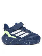 Buty dla chłopców - adidas Sneakersy Runfalcon 5 JS2674 Granatowy - miniaturka - grafika 1