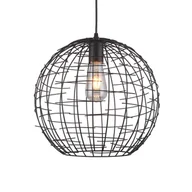 Lampy sufitowe - Lampa wisząca VIELA E27 - czarny - miniaturka - grafika 1