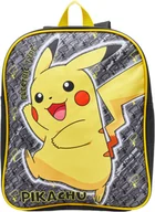 Plecaki szkolne i tornistry - Pokémon Pikachu plecak dziecięcy chłopcy 31 x 25 cm 5l czarny żółty - miniaturka - grafika 1