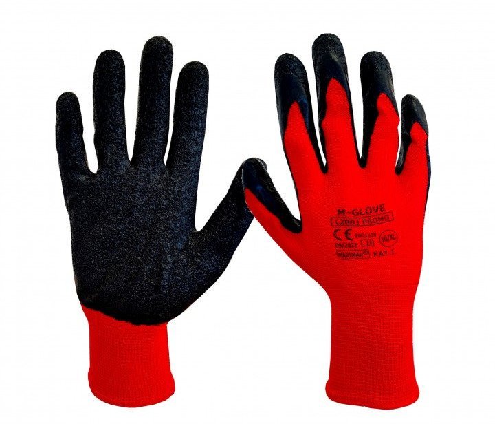Rękawice ochronne M-GLOVE L2001 PROMO KAT.I. 12 par - Rozmiar 10