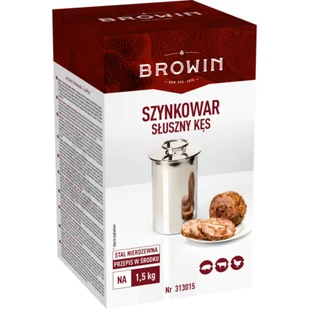 Szynkowar Słuszny Kęs z akcesoriami 12,4 x 12,4 x 19,8 cm - Artykuły masarskie - miniaturka - grafika 1