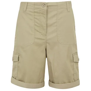 Szorty damskie Regatta Shorebella Shorts Rozmiar: XL / Kolor: beżowy - Spodnie sportowe damskie - miniaturka - grafika 1