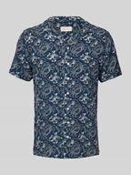 Koszule męskie - Koszula casualowa o kroju slim fit z kołnierzem z połami model ‘ASCOT’ - miniaturka - grafika 1
