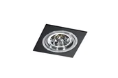 Lampy pozostałe - Azzardo Lampa techniczna Siro 1 Black (GM2101 BK/ALU) - miniaturka - grafika 1