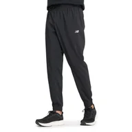 Spodnie sportowe męskie - Spodnie męskie New Balance MP41011BK - czarne - miniaturka - grafika 1