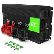 Akcesoria do kolektorów i fotowoltaiki - Green cell Przetwornica napięcia Inwerter Green Cell 24V na 230V 2000W/4000W Modyfikowana sinusoida INV26 - miniaturka - grafika 1