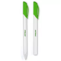 Penmate Długopis Flexi Trio Jet ANTIBACTERIAL w opakowaniu 50 szt. - Długopisy - miniaturka - grafika 1