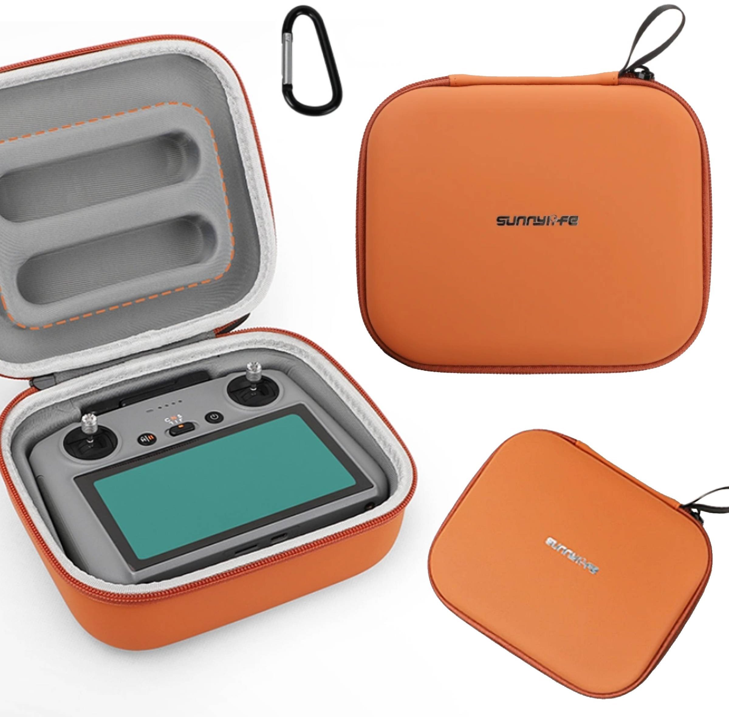 ETUI OCHRONNE CASE TORBA FUTERAŁ DO KONTROLERÓW DJI RC 2/1 RC-N3/2/1 POMARAŃCZOWY