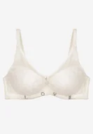 Biustonosze - Jasnobeżowy Biustonosz z Koronkowymi Zdobieniami i Odpinanymi Ramiączkami Renarra - miniaturka - grafika 1