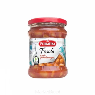 PRIMAVIKA Fasola w sosie pomidorowym 440 g - Szybkie dania obiadowe - miniaturka - grafika 2