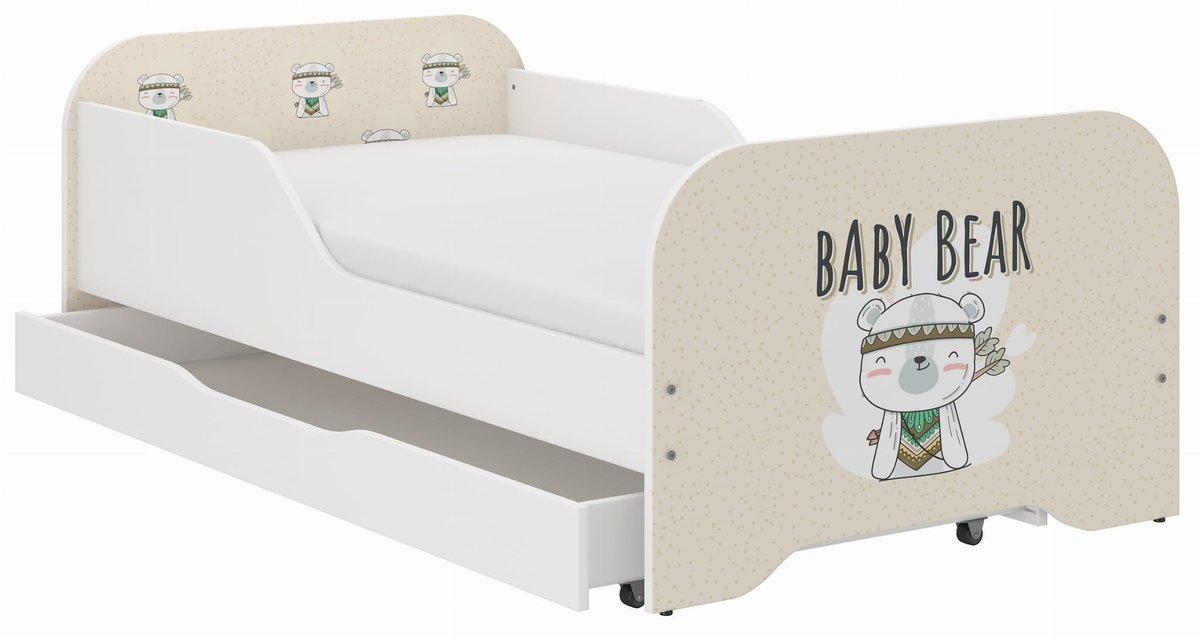 Łóżko dziecięce MIKI 160x80 BABY BEAR