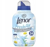 Środki do prania - Lenor Fresh Air Sensitive Hipoalergiczny Płyn Do Płukania 34 Prań 476Ml - miniaturka - grafika 1