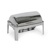 Pojemniki i kosze gastronomiczne - Brytfanna z pokrywą roll-top, 635 x 425 x 440 mm, 9 l - miniaturka - grafika 1