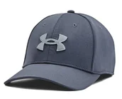 Czapki damskie - Czapka Under Armour BLITZING CAP Sportowa niebieska M/L - miniaturka - grafika 1