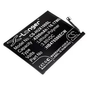 Cameron Sino Huawei Honor X10 HB476586ECW 4200mAh 16.17Wh Li-Polymer 3.85V CS-HUX100SL - Baterie do telefonów - miniaturka - grafika 1