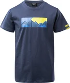 Koszulki męskie - Dziecięca koszulka Hi-tec Arto Jrb navy blazer rozmiar 152 - miniaturka - grafika 1