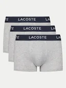 Majtki męskie - Lacoste Komplet 3 par bokserek 5H1300 Szary - miniaturka - grafika 1