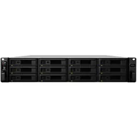 Akcesoria do szaf serwerowych - Synology RS3618xs 12x0HDD 8GB 4x2.7Ghz 4xGbE 2xPCIe - miniaturka - grafika 1