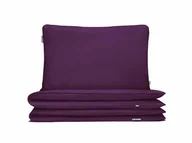 Pościel - pościel basic oberżyna 100x135 cm + 1x 60x40 cm - MUMLA - miniaturka - grafika 1