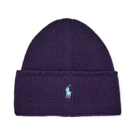 Czapki damskie - POLO RALPH LAUREN Wełniana czapka PONY - miniaturka - grafika 1