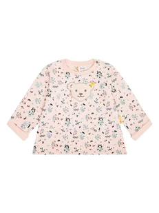 Steiff Bluza w kolorze jasnoróżowym - Bluzy i sweterki niemowlęce - miniaturka - grafika 1
