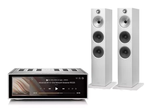 Rose RS520 (srebrny) + 603 S2 (biały) - Zestawy stereo - miniaturka - grafika 1