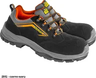 Obuwie robocze - R.E.I.S. BDSOLOV-P-S1 - Półbuty bezpieczne welurowe SOLO 38 - miniaturka - grafika 1