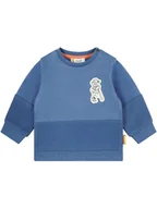 Bluzy i sweterki niemowlęce - Steiff Bluza w kolorze niebieskim - miniaturka - grafika 1